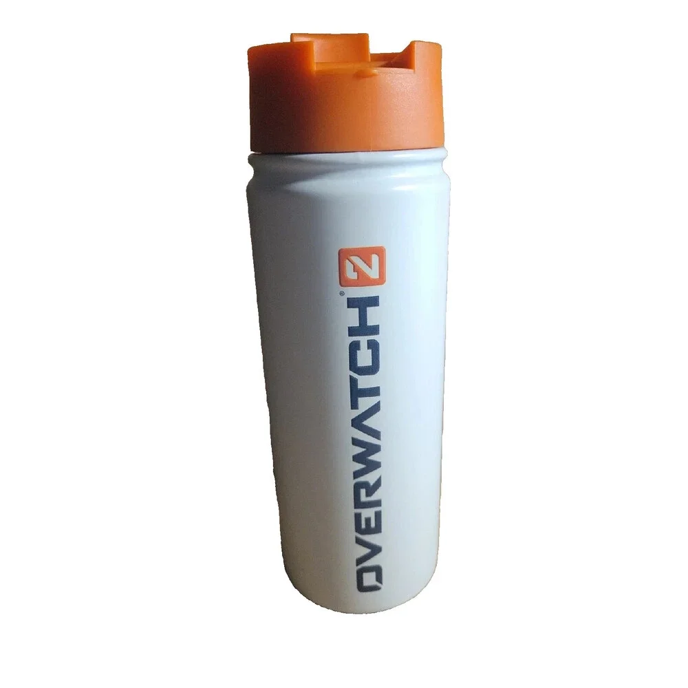 Official Blizzard Overwatch 2 Limited Edition 16 oz Insulated Bottle 2 PACK